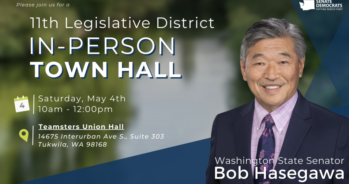 Please Join Us! May 4th Town Hall